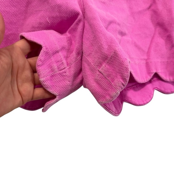 Lilly Pulitzer Pink Scalloped Shorts size 10 - Picture 3 of 7